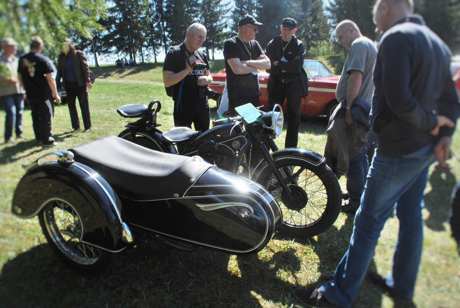 Geriausias renginio motociklas - Daliaus Linkevičiaus EMW R35/3, pagamintas 1953 m.