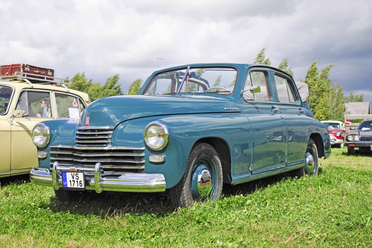 Laimėtojas - geriausio sovietinio automobilio kategorijoje - GAZ M 20 Pobeda, pagamintas 1950 m. Savininkas – Guntis Tigeris